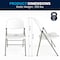 Flash Furniture White Plastic Folding Chair DAD-YCD-70-WH-GG - alternate 8